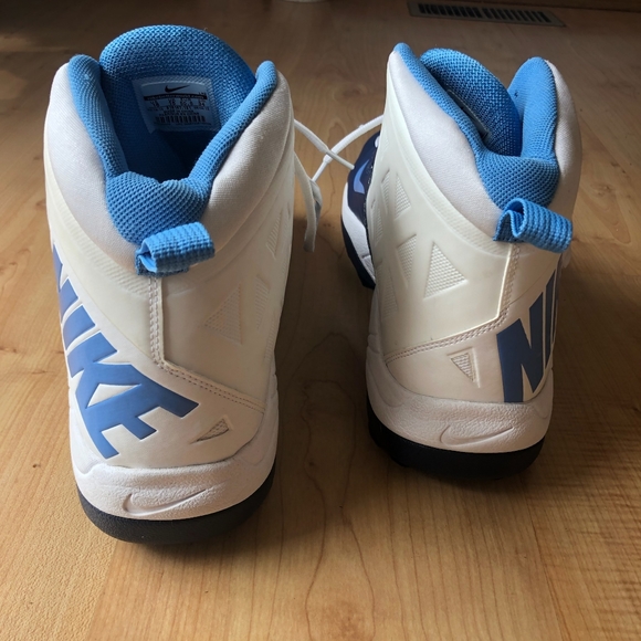 Nike Flywire Blue and White Adult Football cleats - Picture 5 of 9